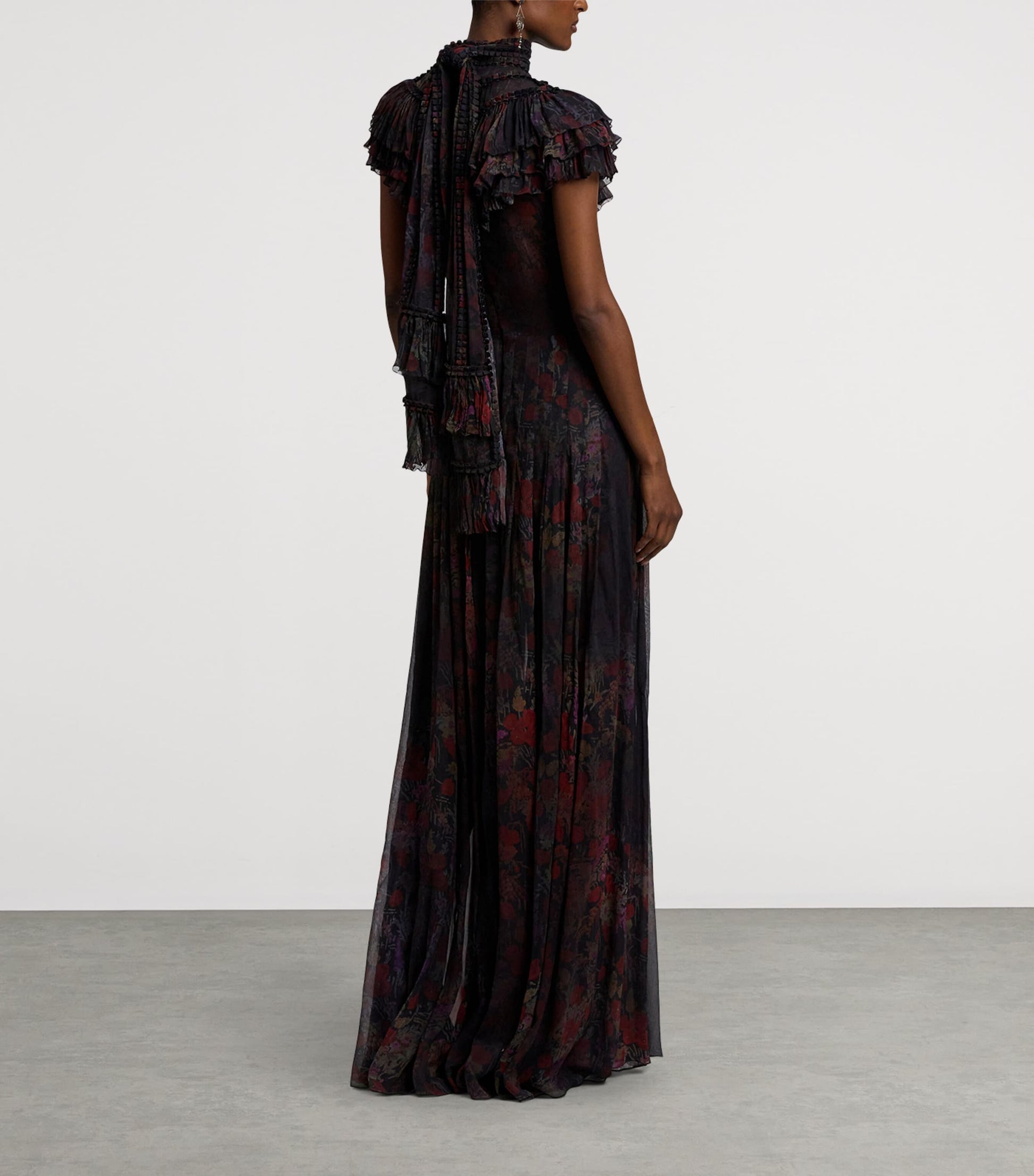 Silk Chiffon Cressida Gown
