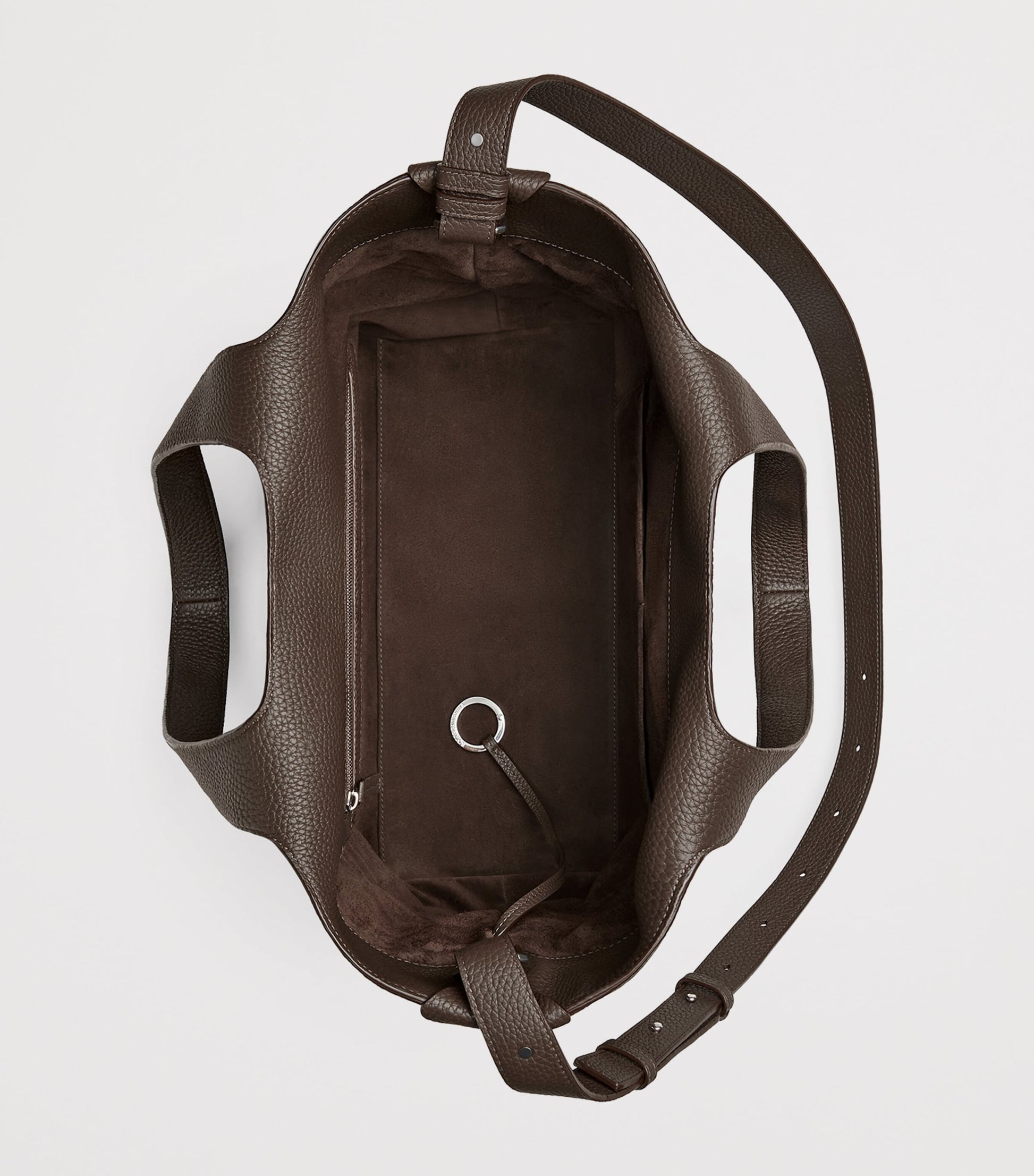 Large Leather Diago Tote Bag