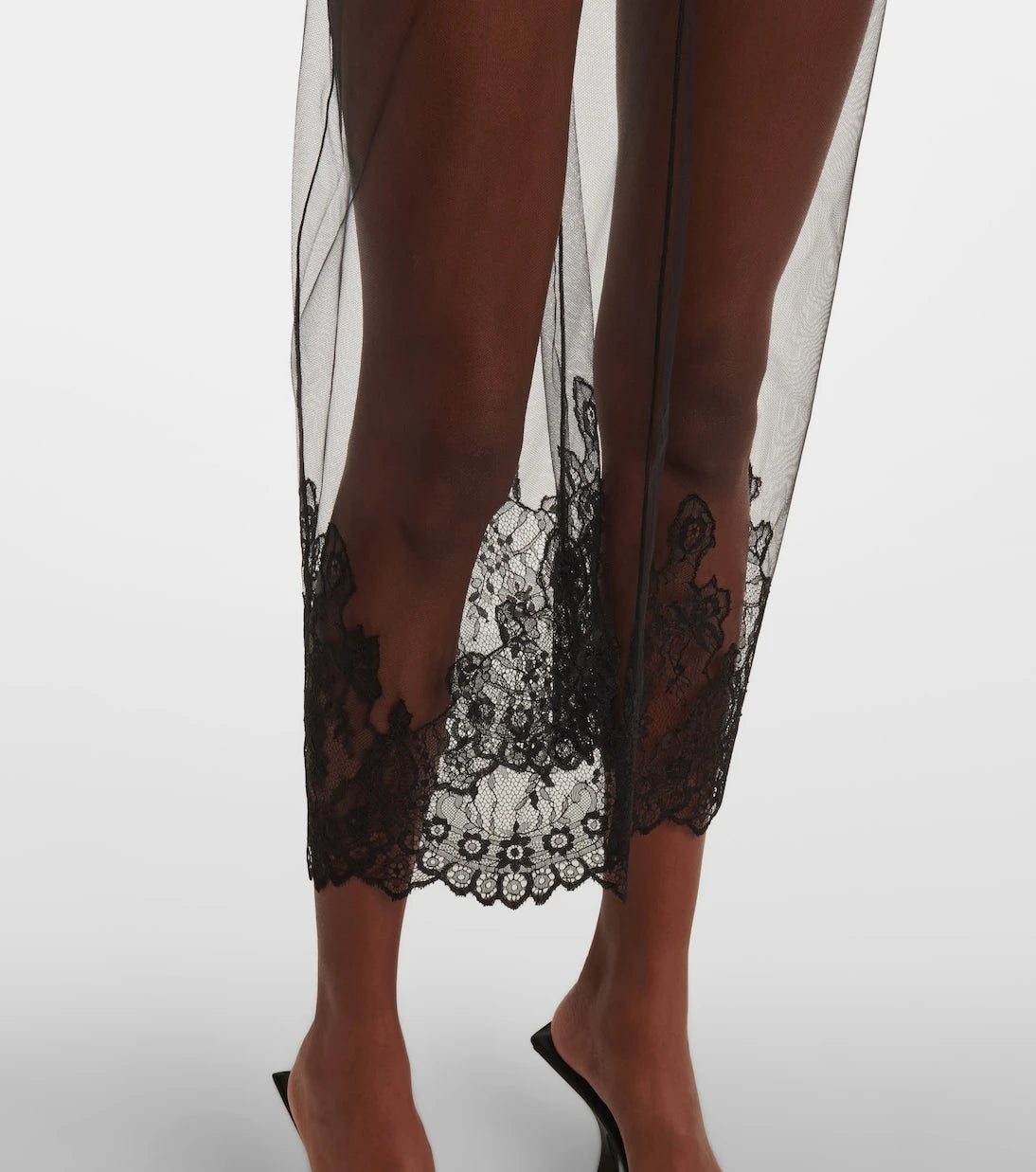 The Attico - Sheer lace bodysuit