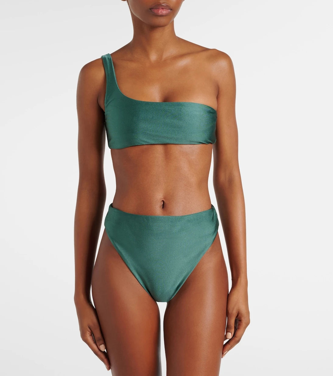 Jade Swim - Eliza tek omuz bikini üstü