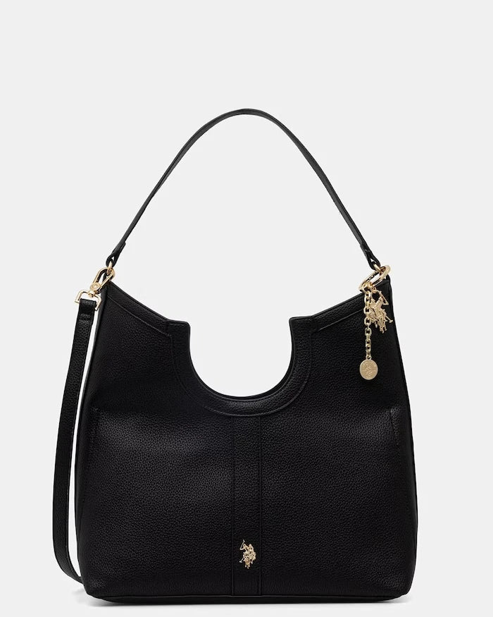 U.S. Polo Assn. чанта tote дамски от имитация на кожа LAWSON