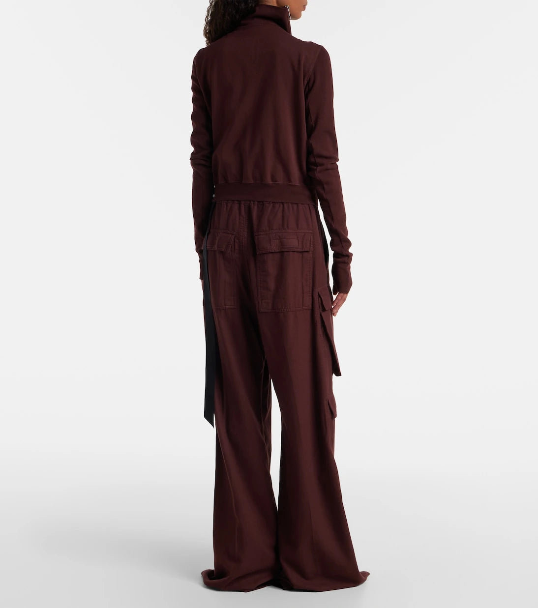 Rick Owens - DRKSHDW Jumbo Bela cotton flannel cargo pants