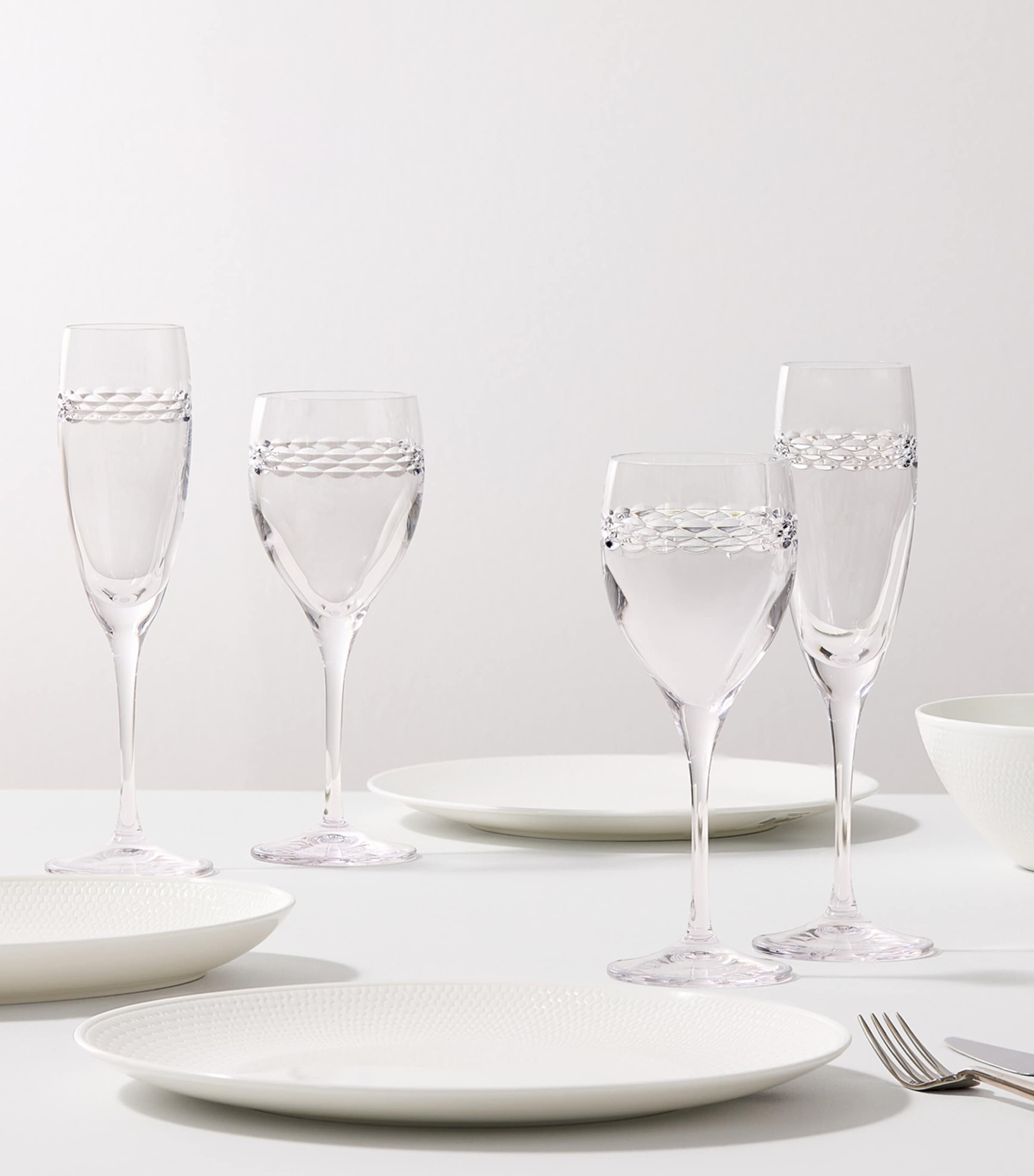 Set of 2 Crystal Neo Wine Glasses (280ml)