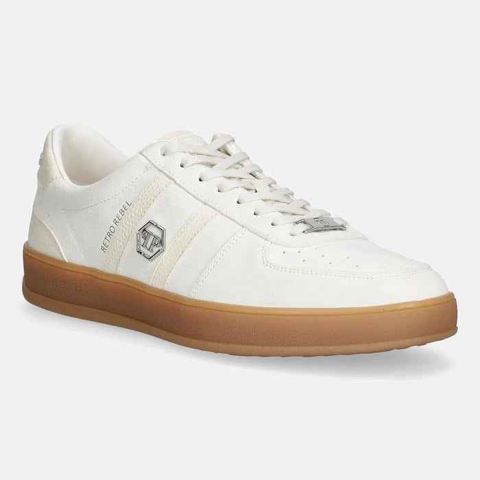 Philipp Plein Lo-Top Sneaker Retro Rebel маратонки мъжки от велур