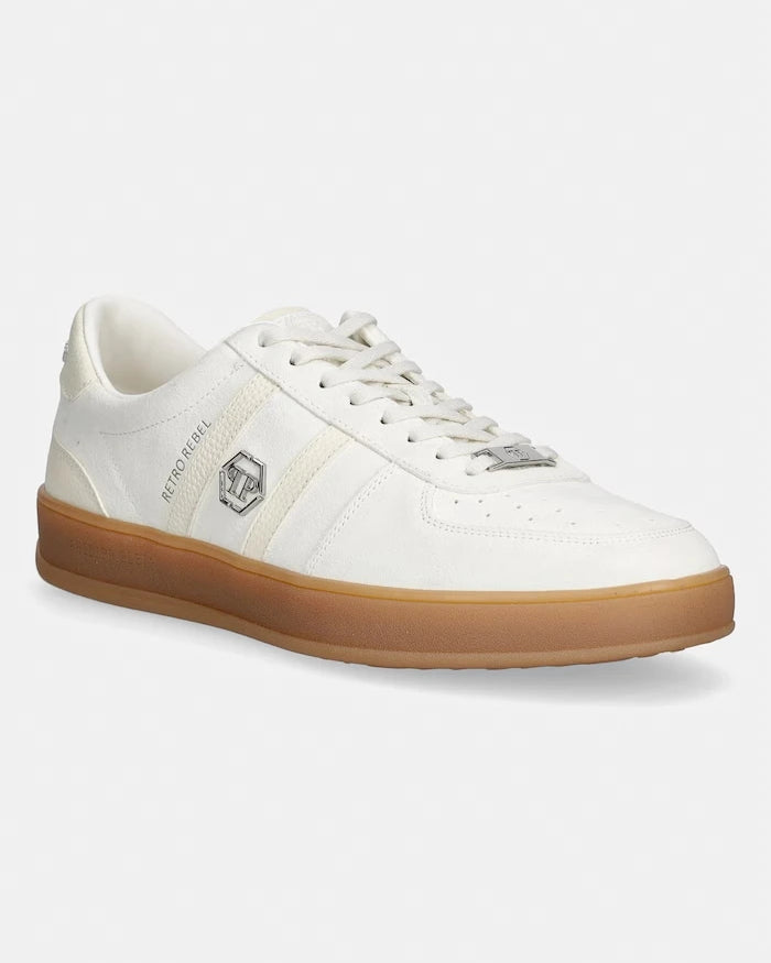 Philipp Plein Lo-Top Sneaker Retro Rebel маратонки мъжки от велур