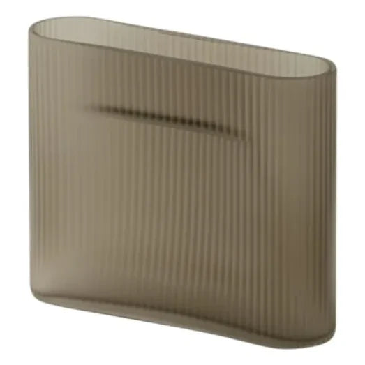Muuto - Vase Ridge | Taupe brown