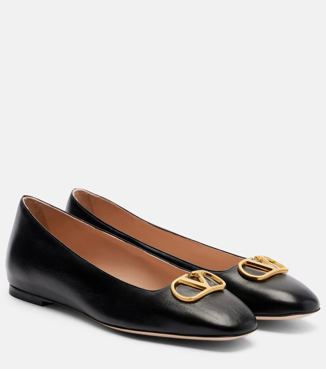 Valentino Garavani - VLogo leather ballet flats