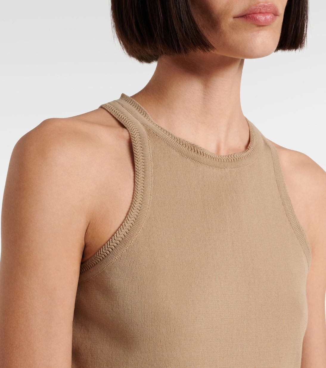 Max Mara - Cotton tank top
