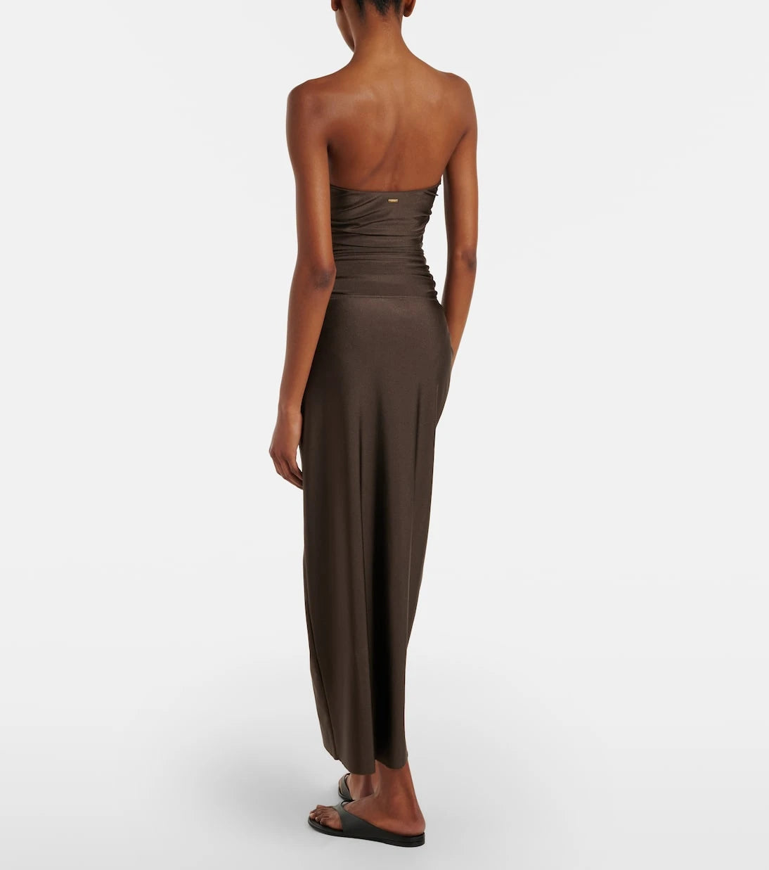Simkhai - Eiana appliqué ruched midi skirt