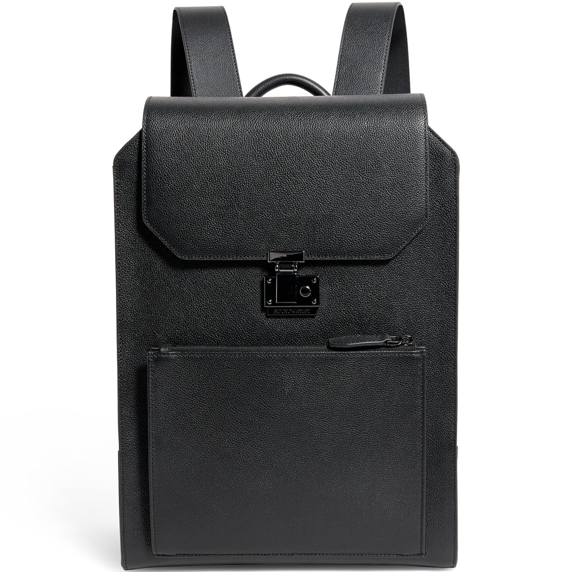 Emporio Armani Leather Backpack