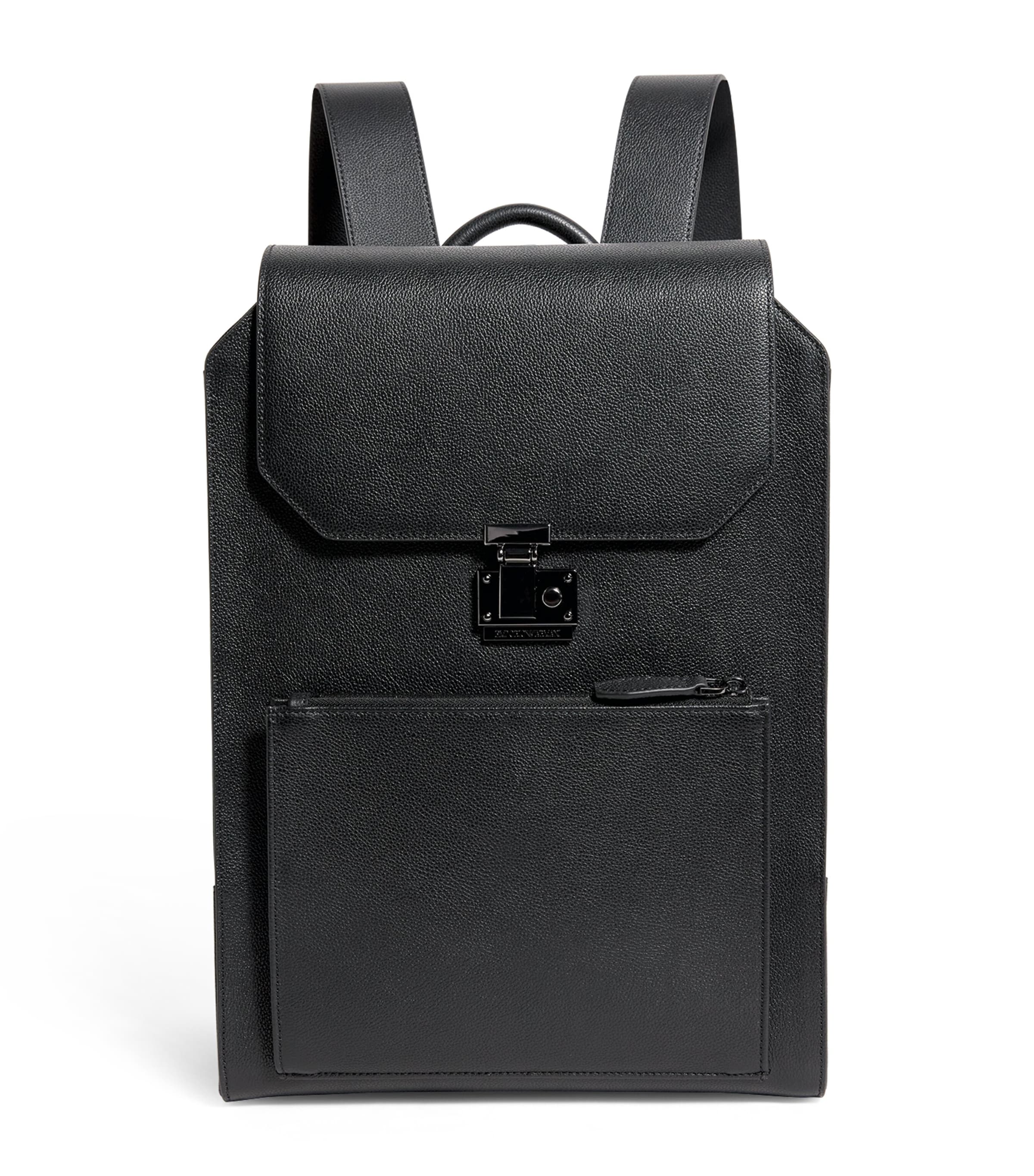 Emporio Armani Leather Backpack