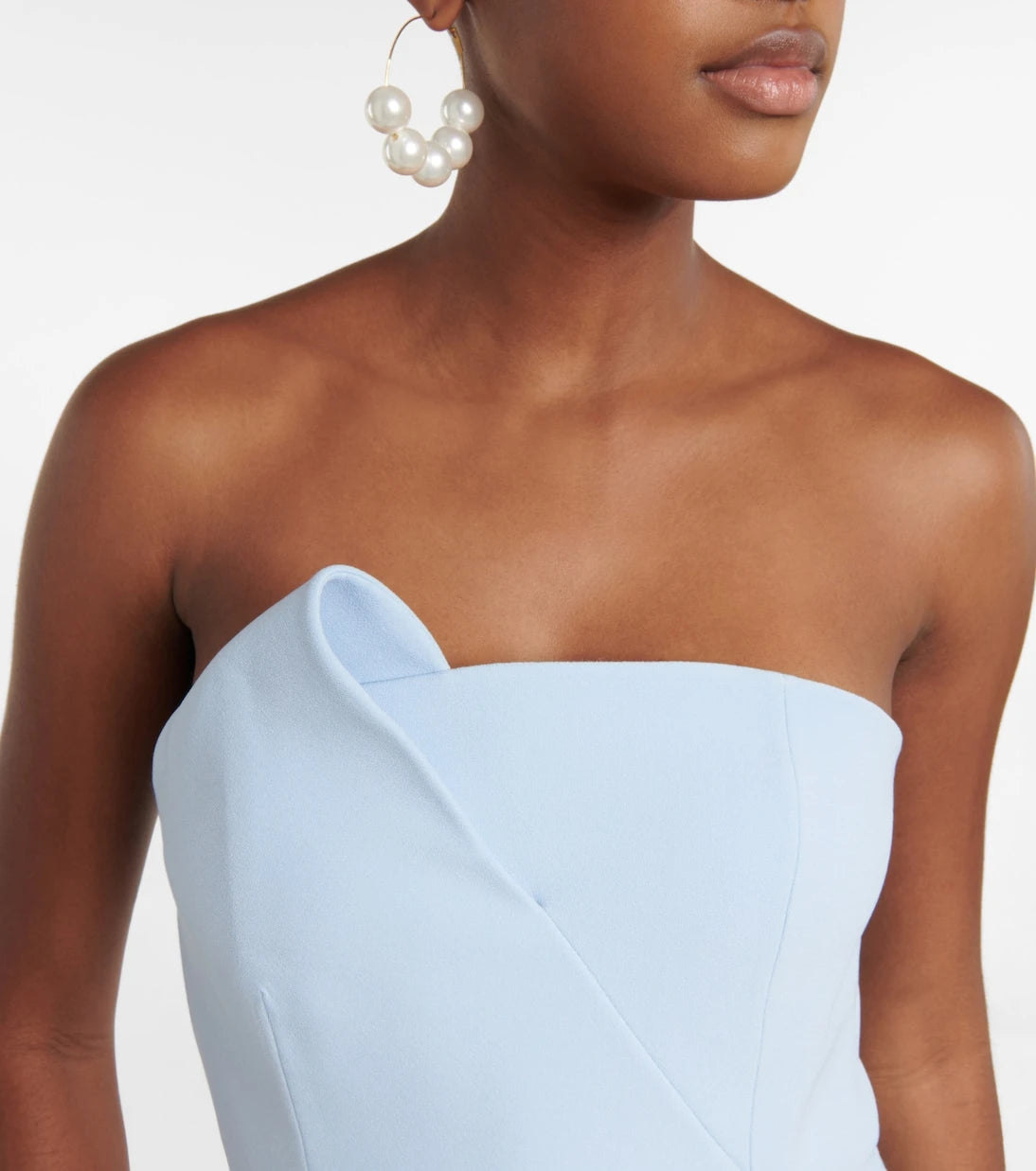 Safiyaa - Delani peplum midi dress
