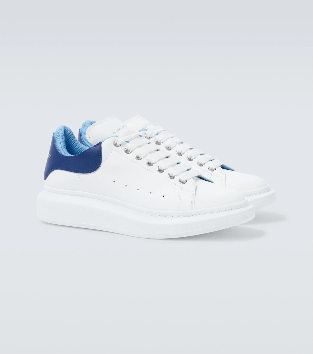 McQueen - Oversized leather sneakers