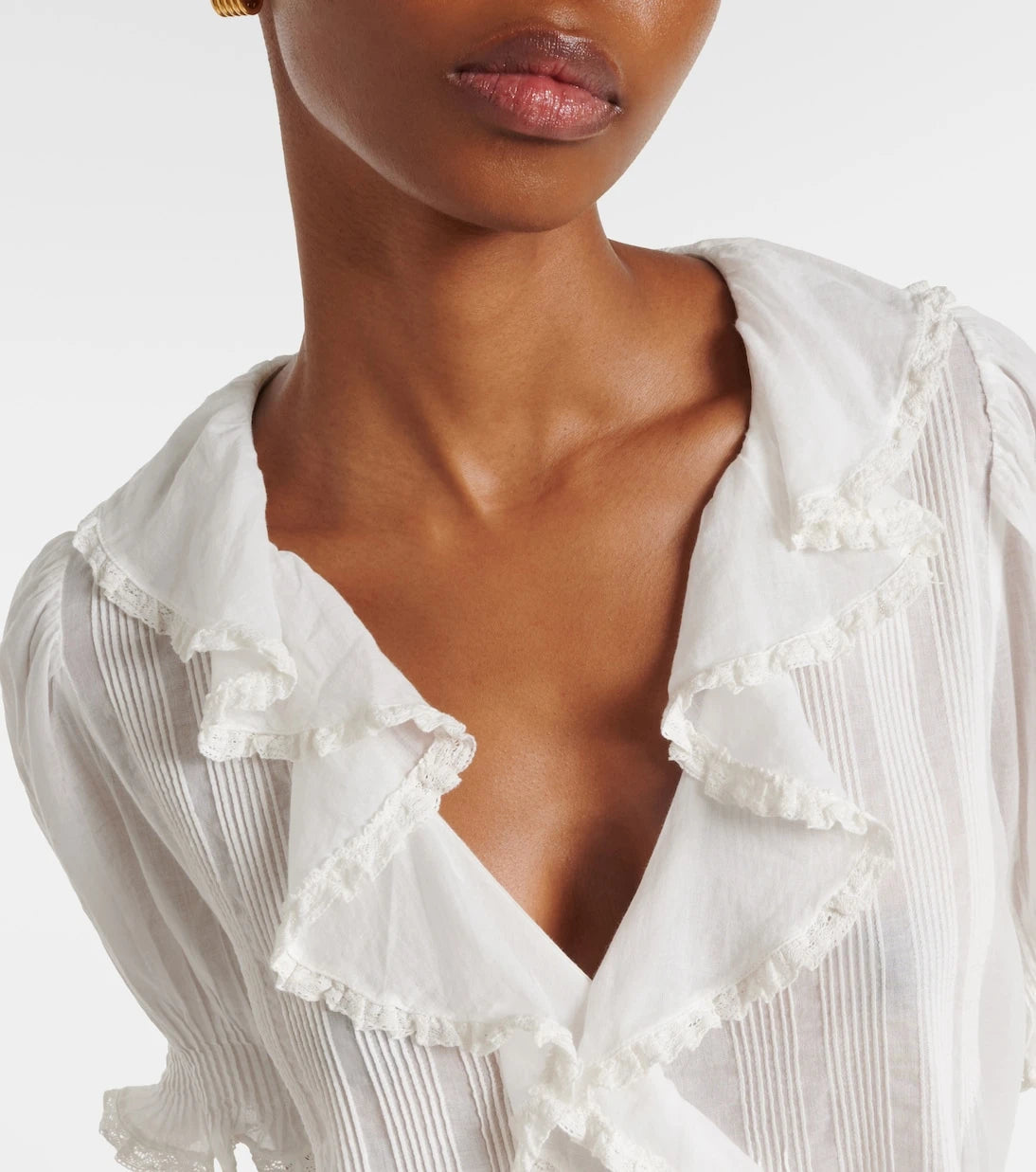 Dôen - Henri cotton voile top