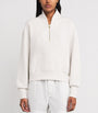 Ivory DoubleSoft Davidson Quarter-Zip Sweatshirt