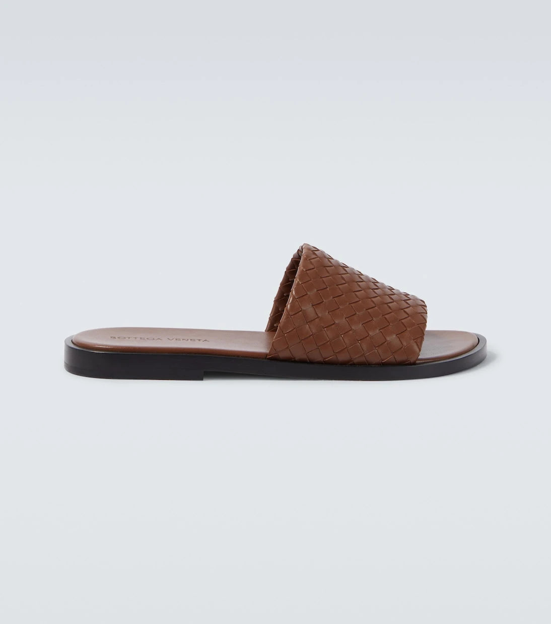 Bottega Veneta - Elio Intrecciato leather slides