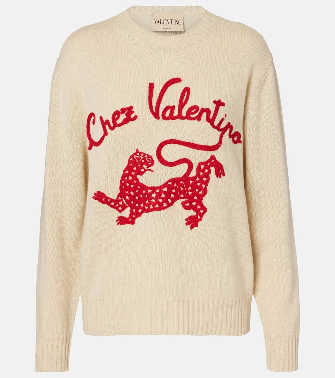 Valentino - Chez Valentino virgin wool sweater