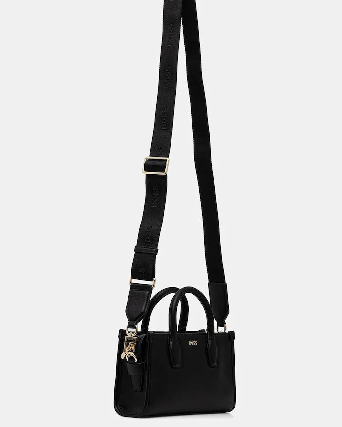 BOSS чанта дамска от имитация на кожа Sandy SM Tote