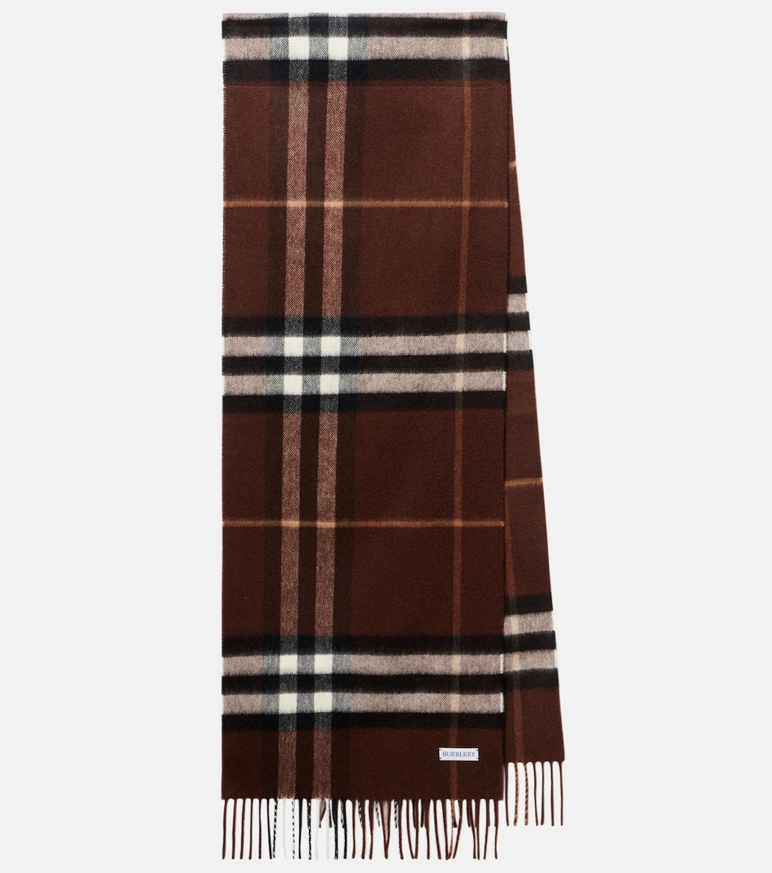 Burberry - Burberry Check cashmere scarf