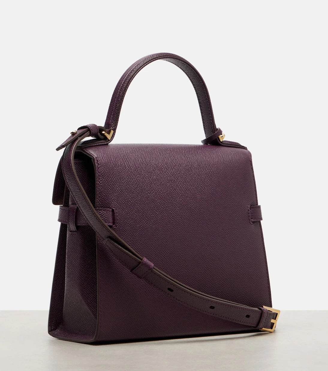 Delvaux - Tempête Medium leather tote bag