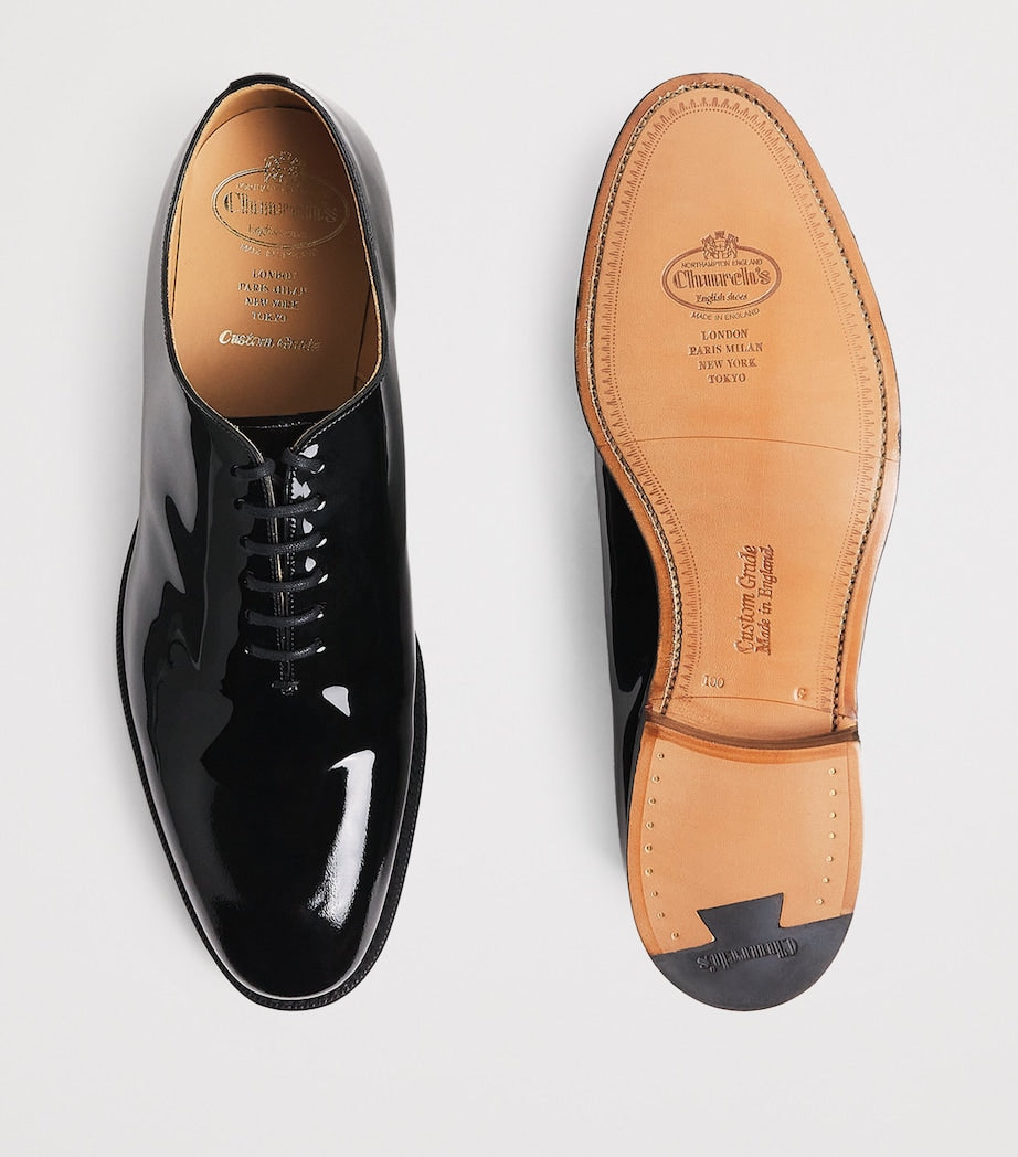 Church's Patent Leather Whole Cut Oxford Shoes