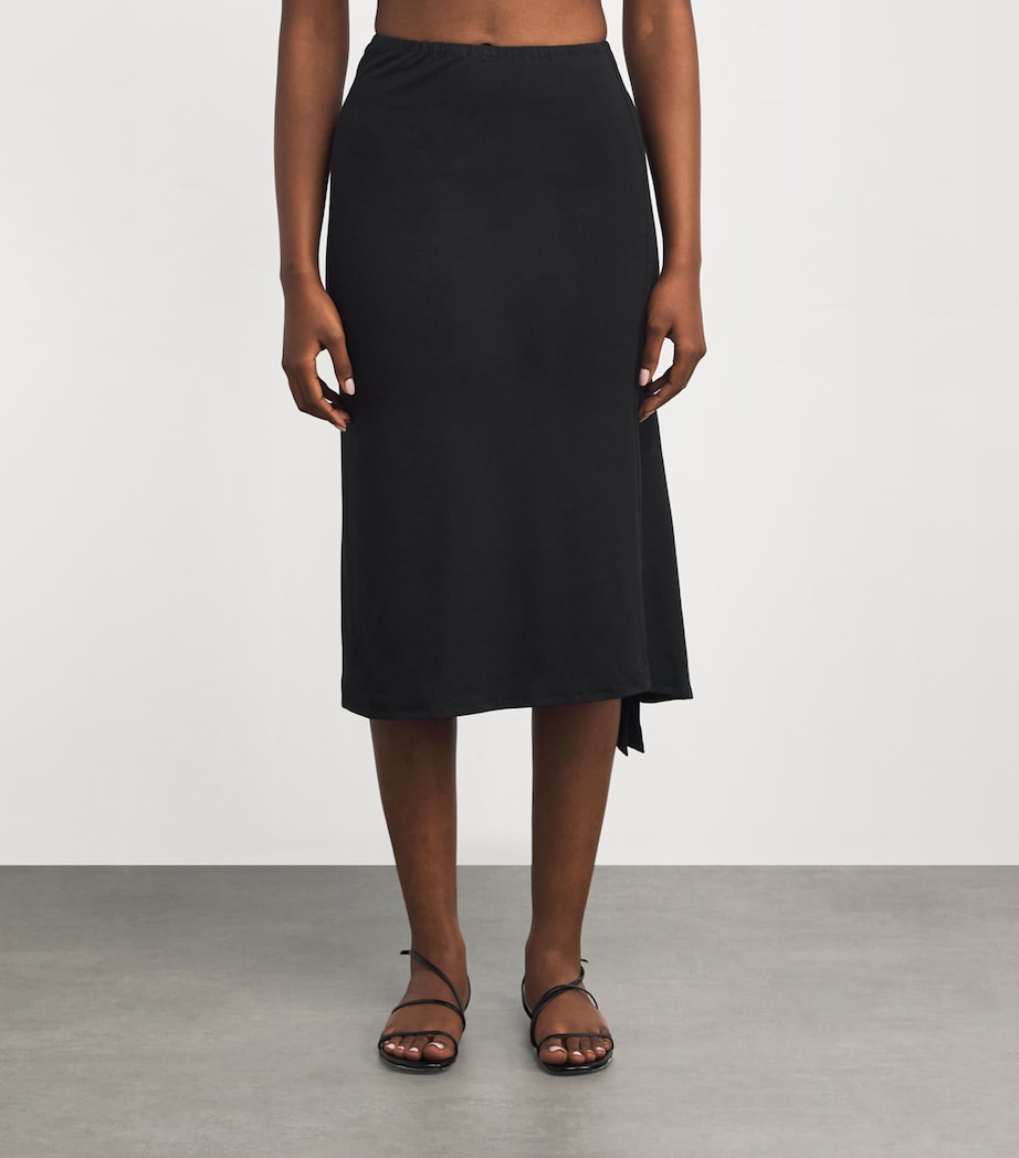 Nadine Mos Red Ebony Slip Skirt