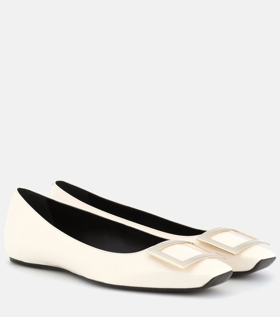 Roger Vivier - Trompette patent leather ballet flats
