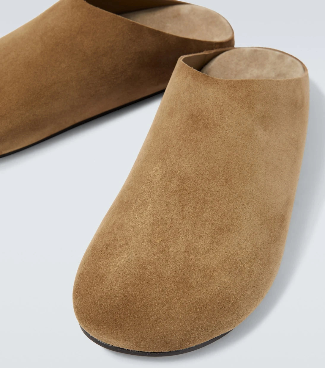 The Row - Hudson suede mules