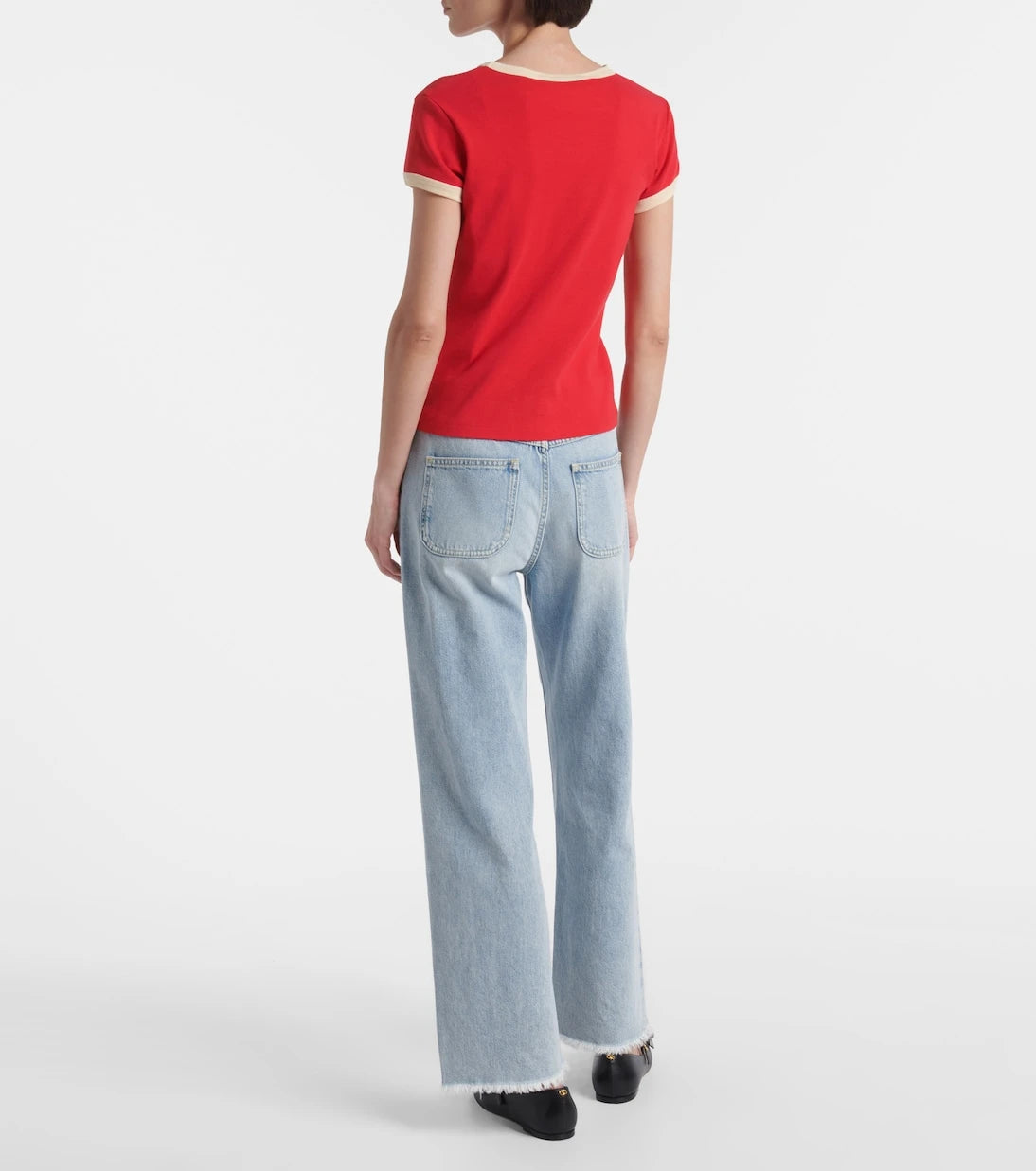 Valentino - Printed cotton jersey T-shirt