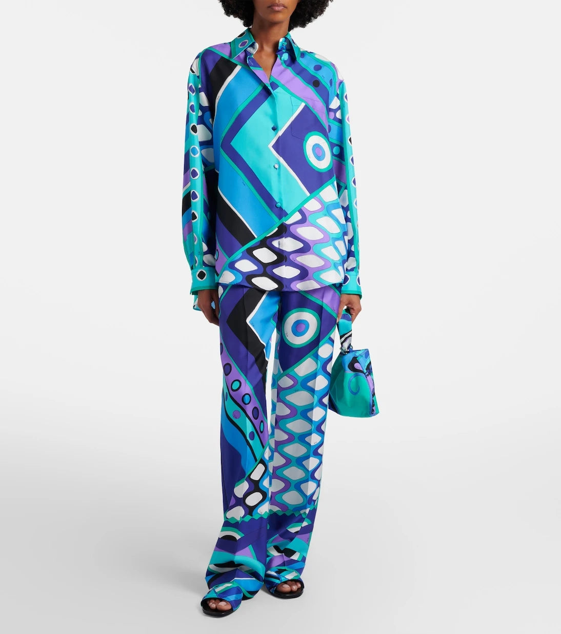 Pucci - Vivara silk twill shirt