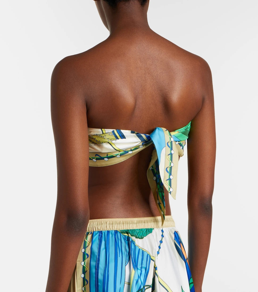 Tory Burch - Printed silk top
