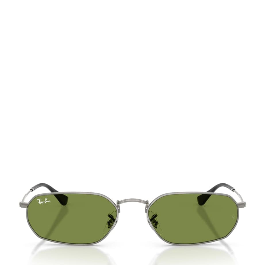 Ray-Ban Silver RB3947 Metal Irregular Sunglasses