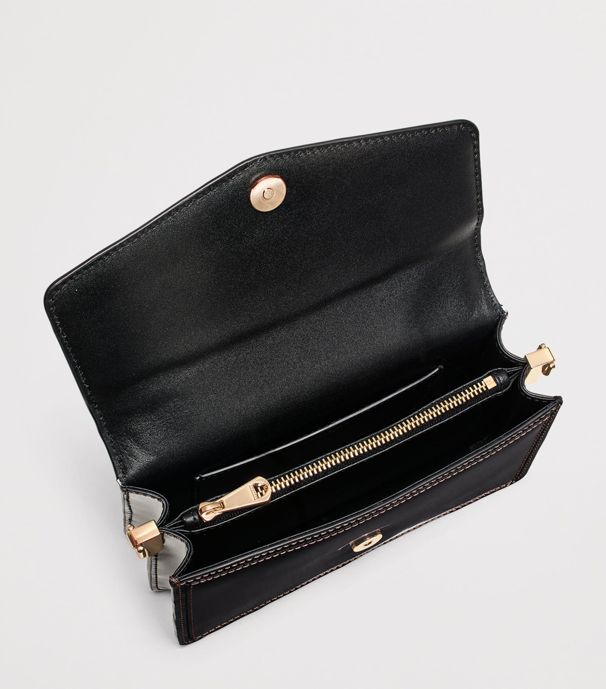 Leather Eliza Clutch Bag