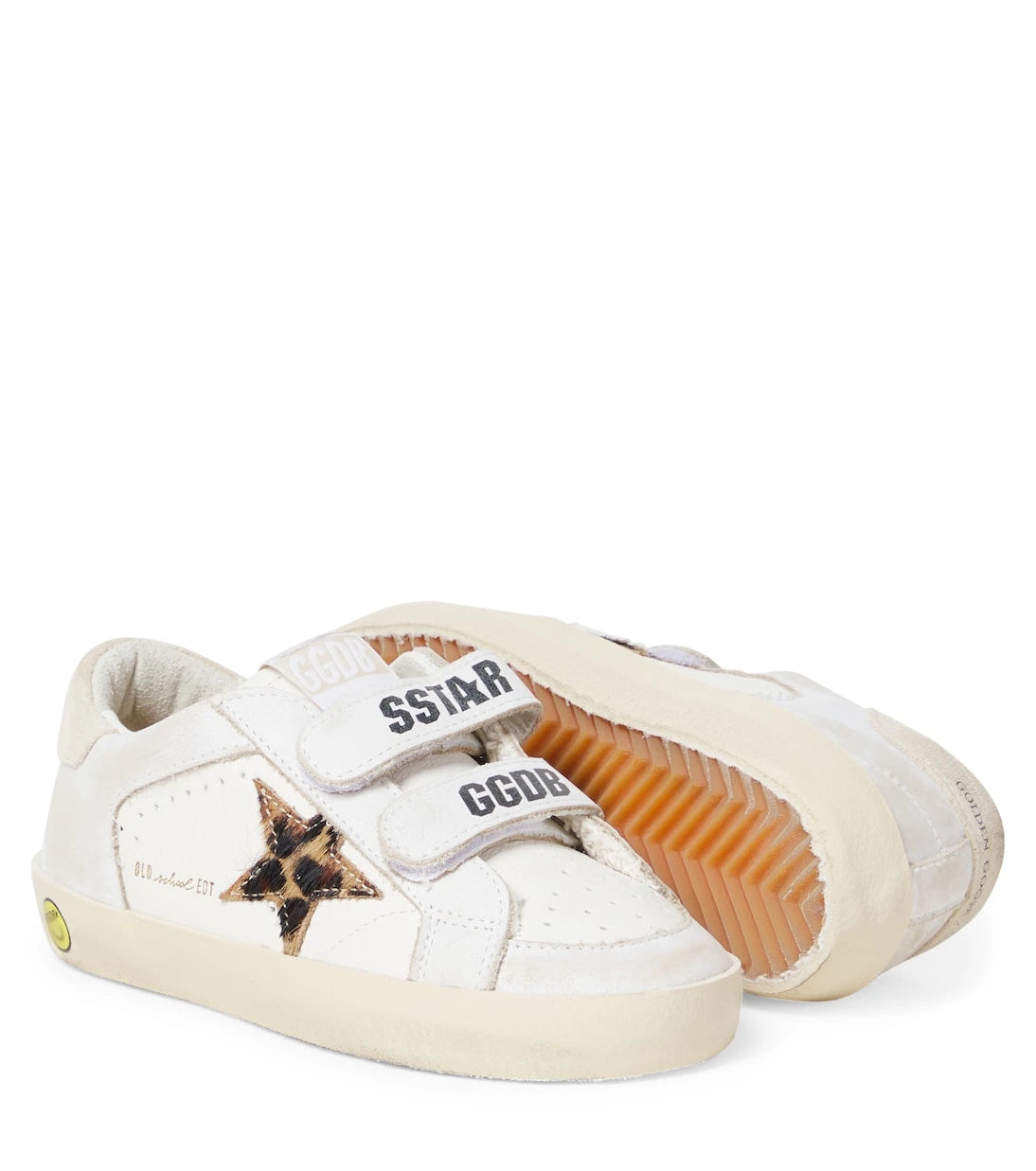 Golden Goose Kids - حذاء سنيكرز جلدي أولد سكول