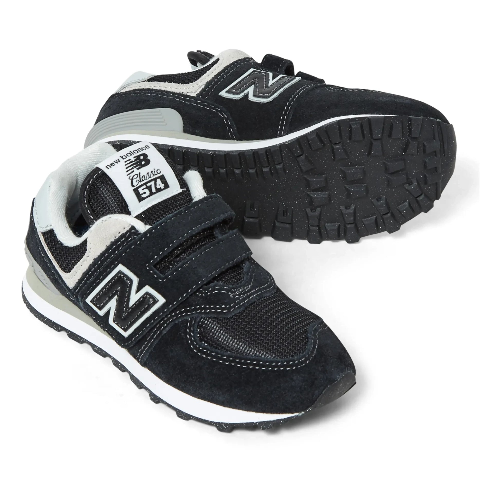 New Balance - 574 Velcro Sneakers | Black