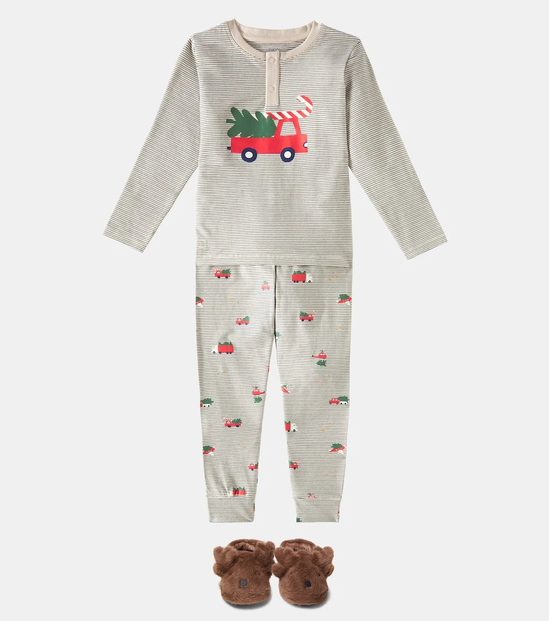 Liewood - Wilhelm striped cotton-blend pajamas