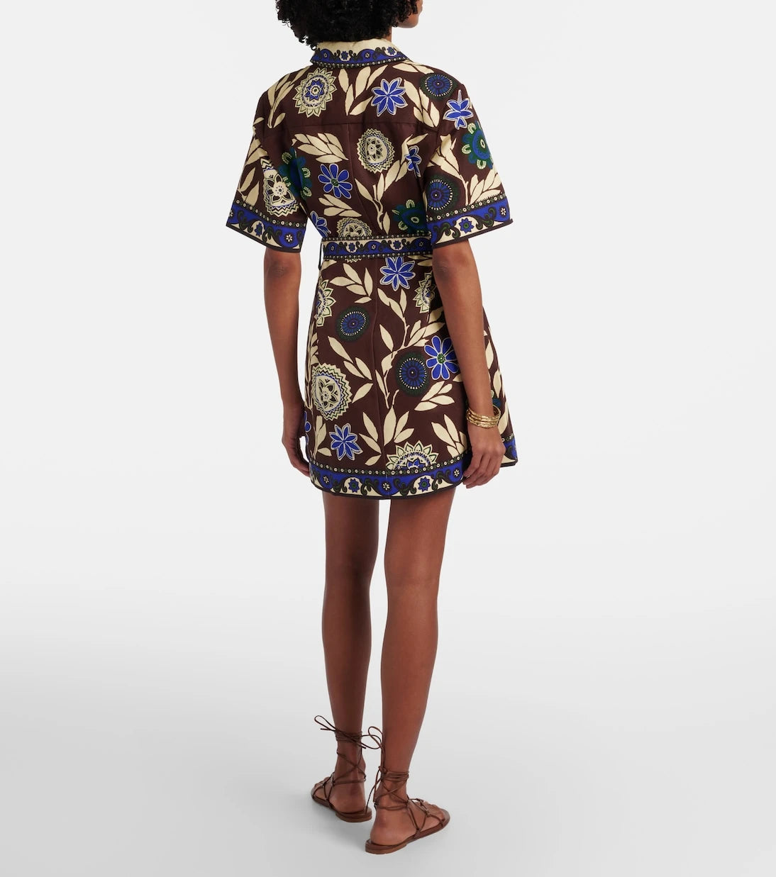 Alémais - Jasper printed cotton shirt dress