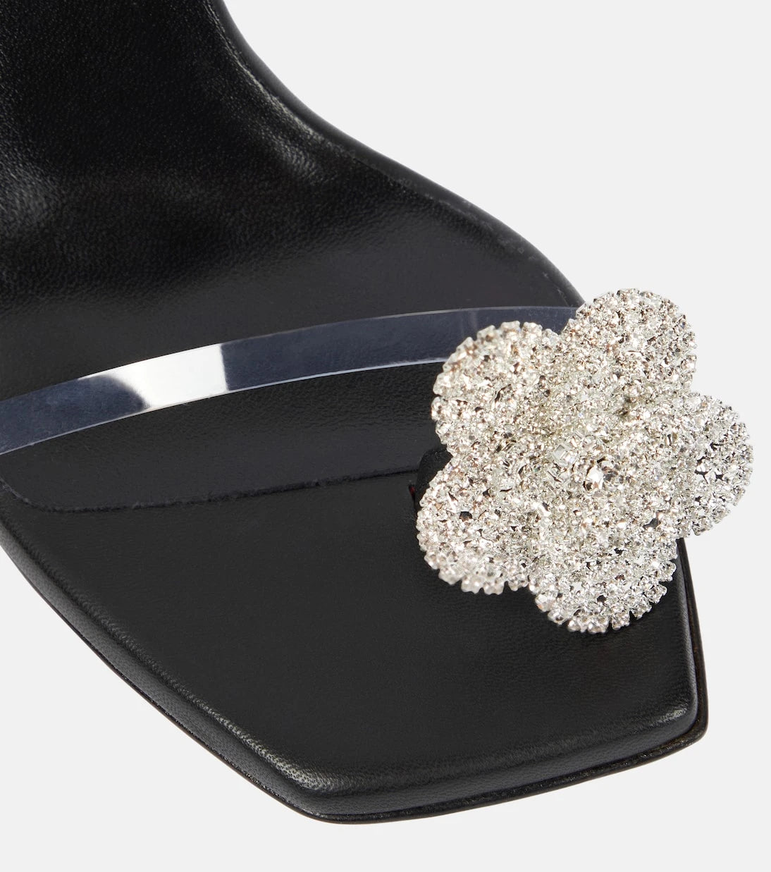 Magda Butrym - Embellished leather and PVC sandals