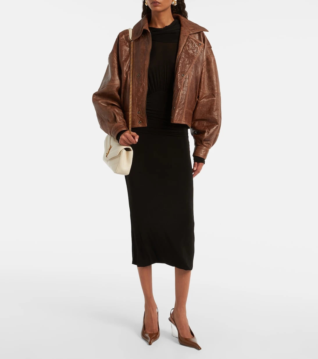 Saint Laurent - Loulou Small leather shoulder bag
