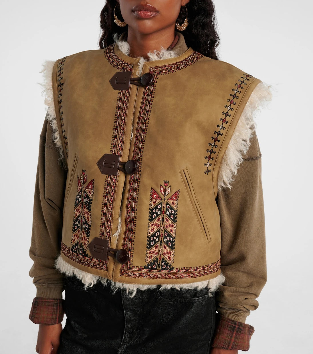 Marant Etoile - Clemencia embroidered vest