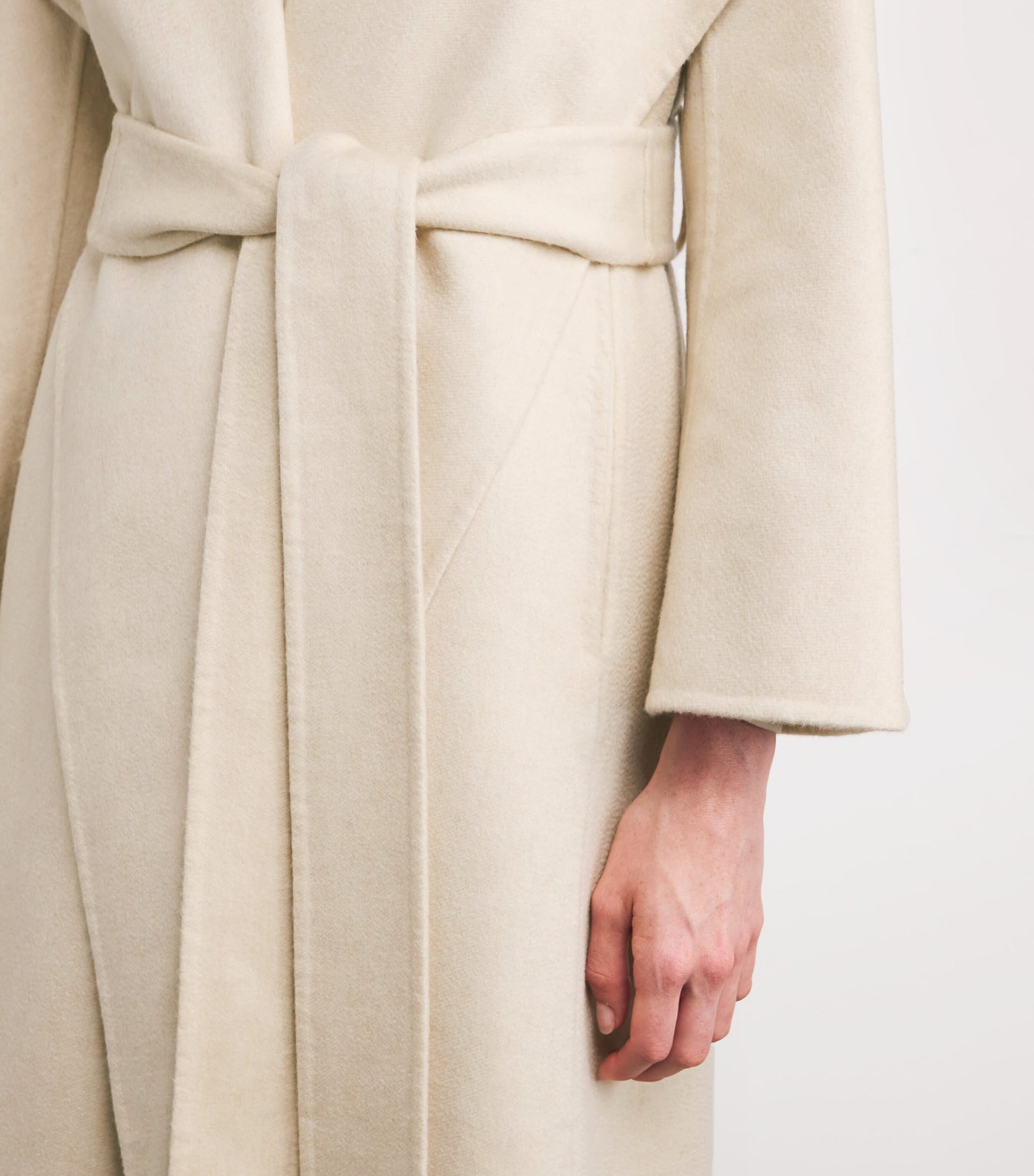 Kid Cashmere Wrap Coat