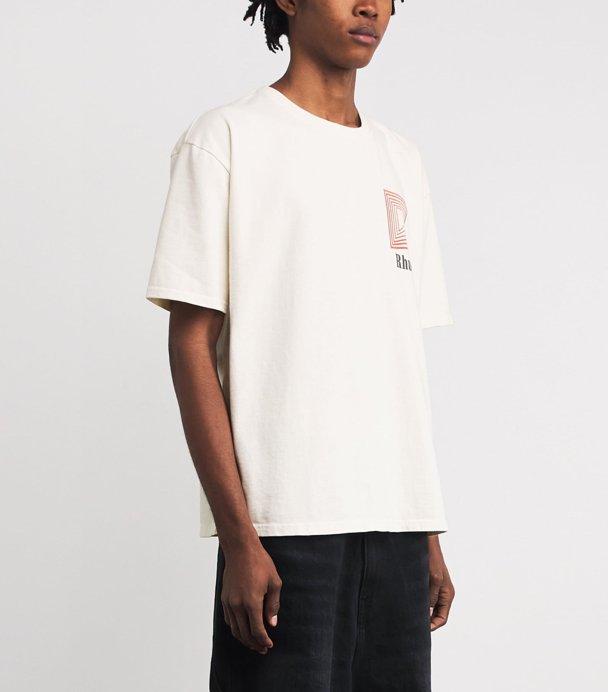 Cotton Rhude Chevron T-Shirt