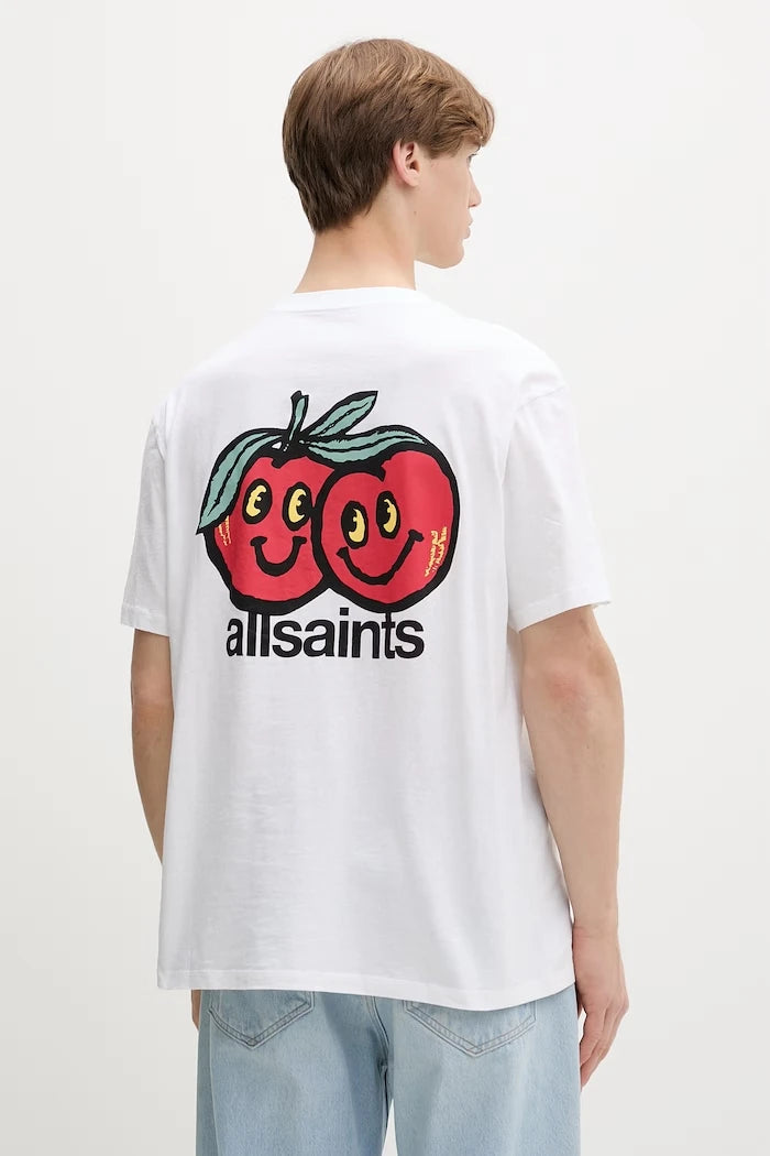 AllSaints тениска basic мъжка от памук MUTUAL