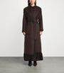 Wool Fringe Carrie Robe Coat