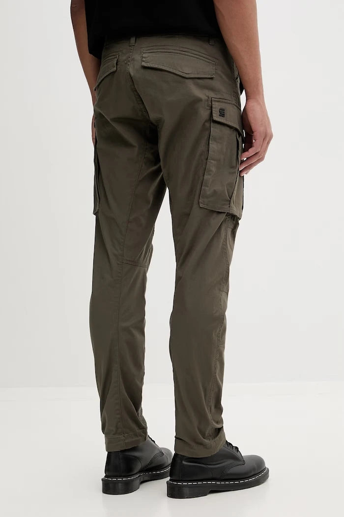 G-Star erkek pamuk elastan kargo pantolon Rovic Zip 3D Regular Tapered