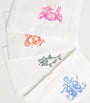 Linen Embroidered Sea Creature Placemats (Set of 4)