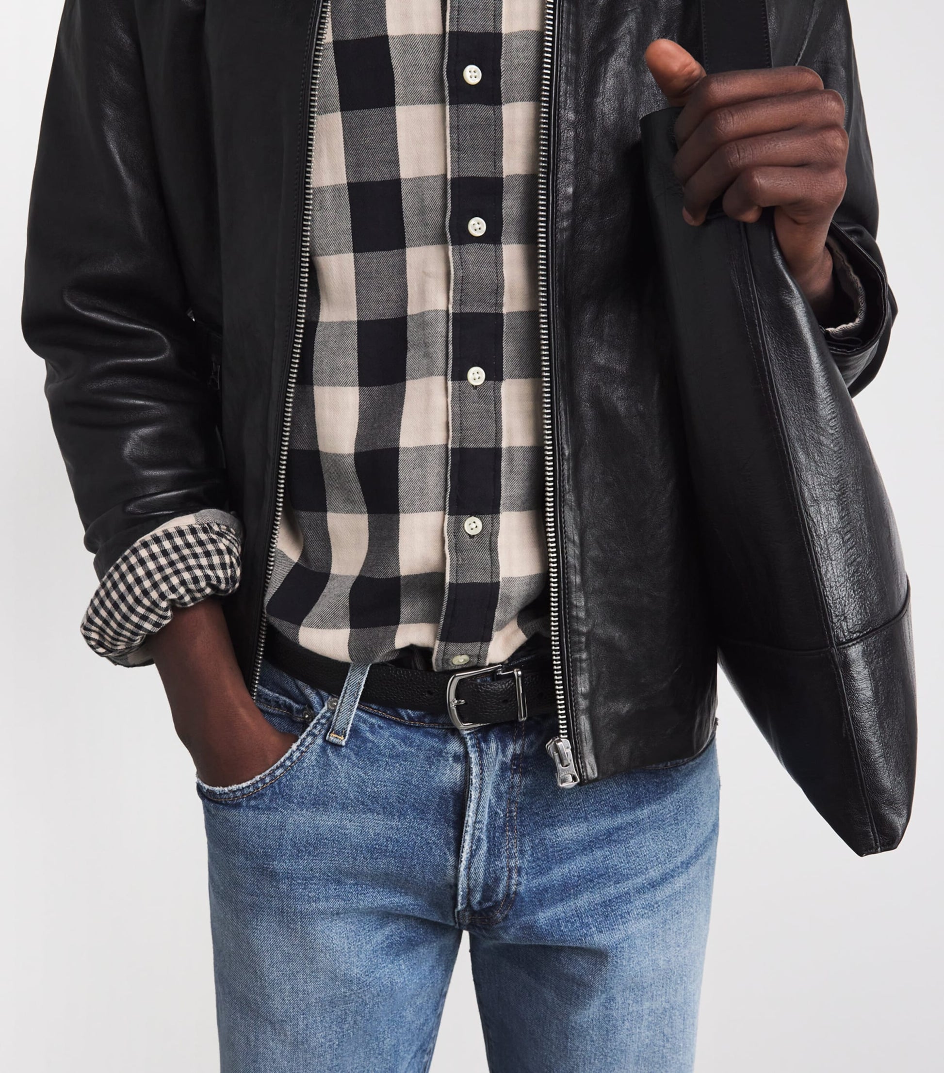 Double-Faced Check Shirt