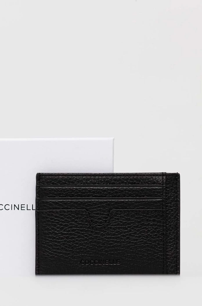 Кожен калъф за карти Coccinelle