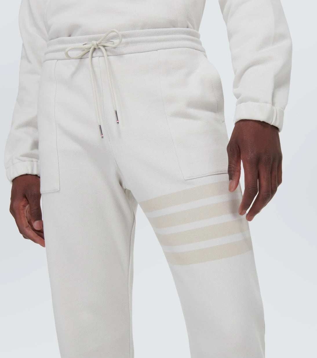 Thom Browne - 4-Bar cotton sweatpants