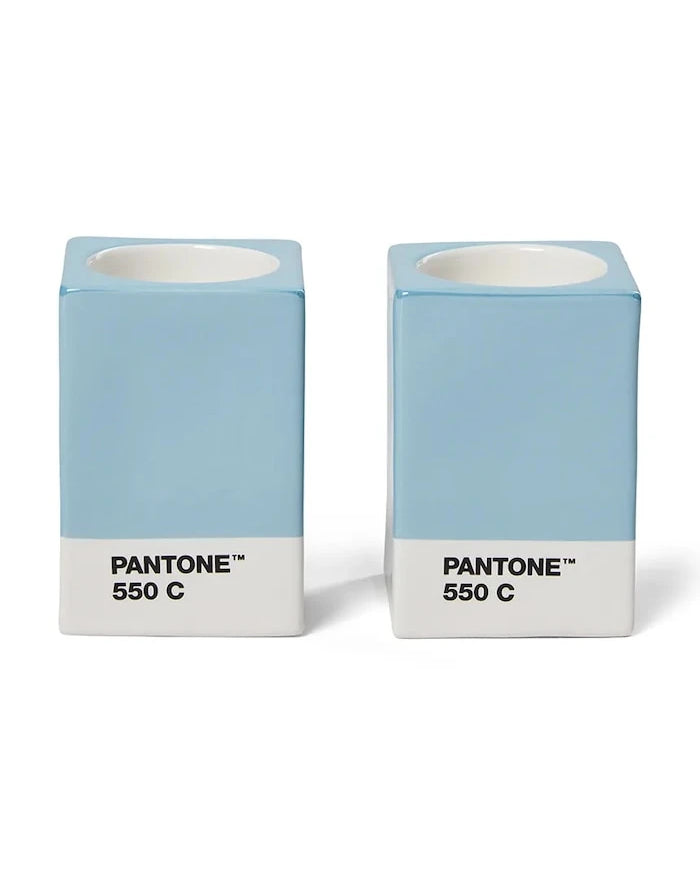 Декоративен свещник Pantone 7,8 x 5,5 cm (2 броя)